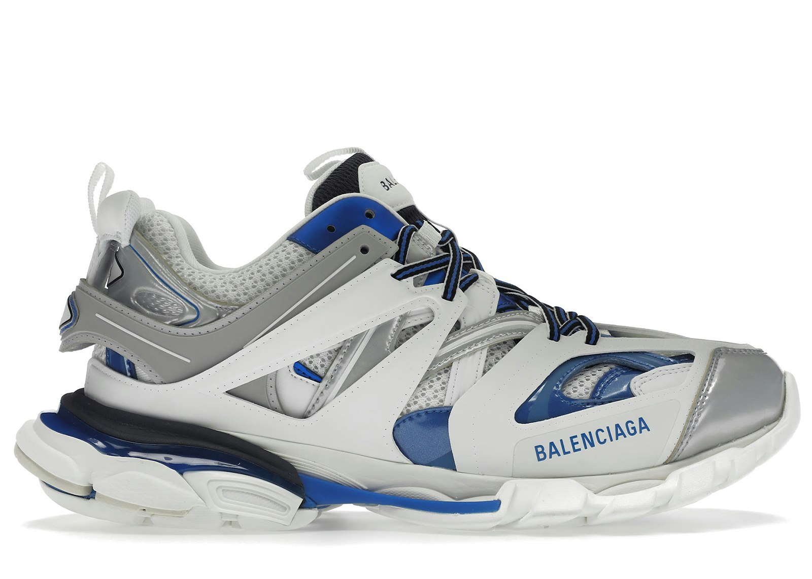 Balenciaga Track Caged Ledsole Trainer Sneakers in White for Men  Lyst
